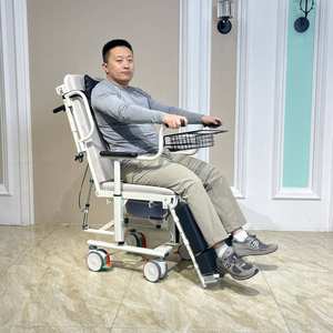 Multifunctionele handmatige verpleegstoel voor ouderen, hydraulisch hefapparaat voor gehandicapten - Product Image 2