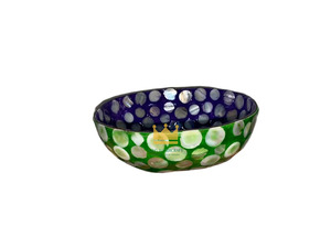 ชามเปลือกมะพร้าวมุกสองด้านแบบยั่งยืน งานฝีมือศิลปะสไตล์ทรอปิคอลจากเวียดนาม - Product Image 3