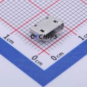 920-A62A2021S10103 USB Connector SMD Connector ( Connector Type: Micro-B )( Protocol Standard: USB 2.0 )( Gender: Female ) - Product Image 1