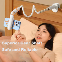 Support de téléphone et tablette flexible et pliable 2026 – Support paresseux pour bureau, lit et table