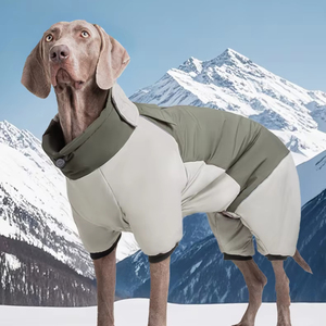 New <strong>Dog</strong> Four <strong>Leg</strong> Outfit Winter <strong>Dog</strong> Cotton <strong>Coat</strong> Warm Thickened Large <strong>Dog</strong> <strong>Waterproof</strong> Pet Clothes - Product Image 2