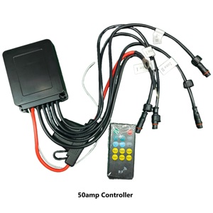 Kingshowstar <span class=keywords><strong>Led</strong></span> điều khiển từ xa ứng dụng điều khiển đôi khu RF hộp điều khiển khai thác mô-đun cho đèn đá bánh xe đèn - Product Image 5