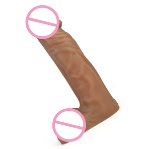 <span class=keywords><strong>Gode</strong></span> en silicone liquide pour femme, <span class=keywords><strong>ceinture</strong></span> de chasteté, petite peau artificielle de 6.65 pouces - Product Image 6