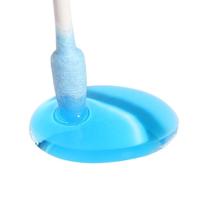 Bông Màu Kẹo Bông 100% Tinh Khiết Bông 100 Cái/hộp 57Mm * 76Mm Tăm Bông Làm Sạch Tai, <span class=keywords><strong>Applicator</strong></span> Nhựa Stick Trang Điểm Loại Bỏ Mỹ Phẩm - Product Image 4