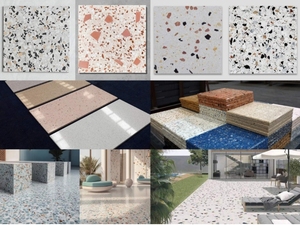 Máquina de prensa de baldosas de hormigón de cemento, <span class=keywords><strong>azulejo</strong></span> de suelo de terrazo, <span class=keywords><strong>planta</strong></span> de máquina de fabricación de tipo húmedo - Product Image 2
