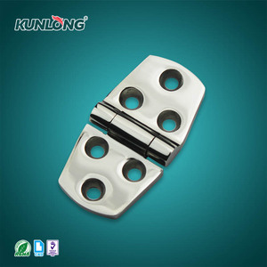 Bản lề kim loại bằng thép không gỉ nguyên khối, chịu lực cao, mở hoàn toàn 180 độ, mở trái/phải, dùng cho thiết bị công nghiệp & hộp - Product Image 5