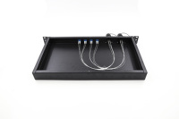 MIL-DTL-83526 Jr Stratos rak konektor spidero Senior, Panel Patch serat optik HMA Fibreco dudukan 19 "1U