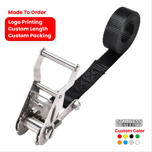 <span class=keywords><strong>สาย</strong></span>รัดแบบท่อ Ultra Strong ขนาด <span class=keywords><strong>1</strong></span> <span class=keywords><strong>นิ้ว</strong></span> รับน้ำหนักได้ 1200 กก. พร้อมด้ามจับแบบ Easy-Grip สำหรับแร็คหลังคา Overland - Product Image 1