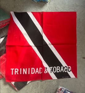 Bán Buôn 100% Bông Jamaica Cờ Vuông Bandana 22*22 "Tùy Chỉnh Ô Tô Bảo Hiểm Nông Nghiệp Giáo Dục In Kỹ Thuật Số - Product Image 3