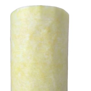 Couverture isolante élevée <span class=keywords><strong>de</strong></span> <span class=keywords><strong>laine</strong></span> <span class=keywords><strong>de</strong></span> fibre <span class=keywords><strong>de</strong></span> <span class=keywords><strong>verre</strong></span> d'épaisseur <span class=keywords><strong>de</strong></span> 25mm ignifuge avec le matériel <span class=keywords><strong>de</strong></span> PE pour les bâtiments en métal - Product Image 1