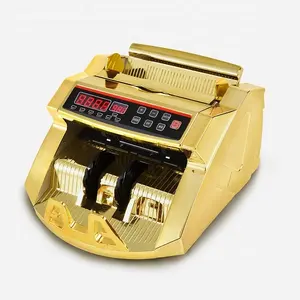 FJ-0288 LED display Gold-plated bill counter UV&MG money detector