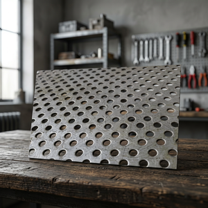 Plateau de gestion des câbles robuste en tôle perforée en acier doux thermolaqué - Product Image 1