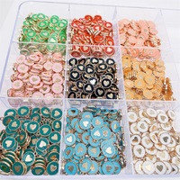 Étiquettes en émail personnalisées pour collier et flacon de parfum, forme mignonne, breloques à suspendre, accessoire de bijoux pour cadeaux bouddhistes pour enfants