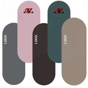 Tapis de yoga ovale personnalisé extra long CZFIT New Capsule, deux extrémités en PU et caoutchouc naturel, épaisseur 5 mm - Product Image 1