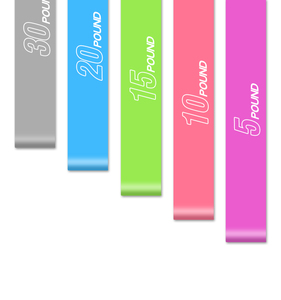 Bande de Résistance TPE la Plus Vendue, Bande de Tension pour Fitness à Domicile, Mini Bande Élastique de Yoga, Logo Personnalisable - Product Image 2