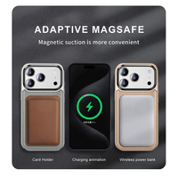 Coque de téléphone en cuir électroplaqué de luxe faite à la main, compatible avec iPhone 15, 16, 17, 18 Pro Max, avec chargement magnétique sans fil – Approvisionnement en gros direct usine