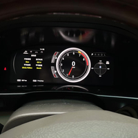 Layar Kokpit Virtual Kluster Digital untuk Toyota Land Cruiser LC100 Lexus LX470 2003 04 2007 Dashboard Mobil Pengukur Kecepatan Odometer
