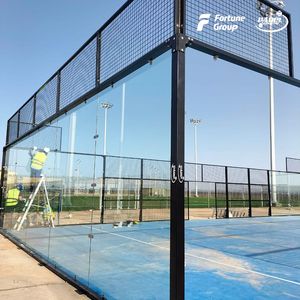 Pista de Pádel Panorámica Resistente de Vista Completa, Cancha de Pádel, Campo de Pádel, Venta Caliente - Product Image 1