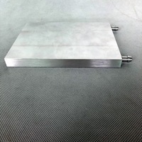 120*200*15mm aluminium liquide refroidisseur dissipateur thermique bloc de refroidissement par eau pour carte CPU ventilateur et produit de refroidissement