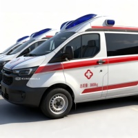 Ambulancia Médica de Emergencia 4x2 4x4, Vehículo de Rescate Profesional en Venta, Suministro de Fábrica