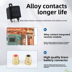 Intelligent 12V/24V/200A Remote <b>Control</b> Power-Off <b>Switch</b> <b>Wireless</b> Electronic Components <b>for</b> Car Battery Breaker Remote <b>Control</b> - Product Image 3