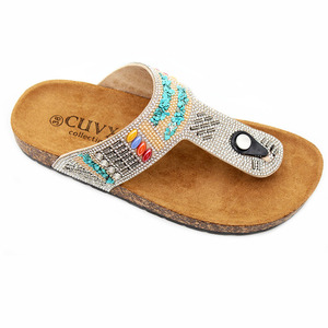Sandales d'été à paillettes à bout ouvert pour femmes, légères et respirantes, idéales pour la plage - Product Image 2