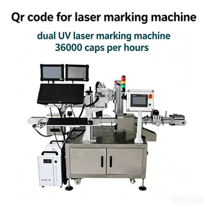 Machine de marquage laser UV en promotion pour le codage interne et externe des bouteilles chimiques, compatible avec les codes Chestny Znak pour les lignes de production de bouteilles - Product Image 1