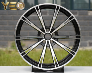 Rines de Aleación de Aluminio Forjado de 18-22 Pulgadas, 5x112, <span class=keywords><strong>para</strong></span> Autos de Pasajeros, con ET de 35 mm, <span class=keywords><strong>para</strong></span> Ford Chevrolet Charger, Más Vendidos - Product Image 1