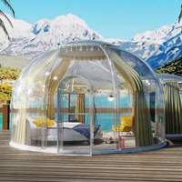 Tente dôme gonflable de fête, bonne qualité, prix d'usine, extérieur, dôme de luxe, maison gonflable, bulle en plastique