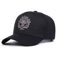 Vente Chaude en Gros Casquettes de Baseball Homme Originales Chapeaux de Haute Qualité Broderie Lion pour Hommes