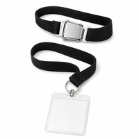Sangle de cou à découpe automatique pour badge d'identification et porte-clés, idéale pour l'aviation