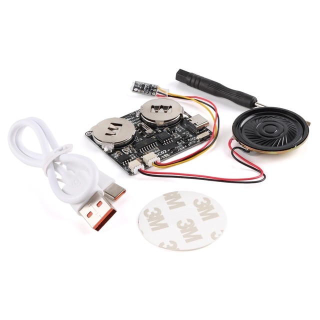 Recording DIY Downloadable Audio Module Voice Module Speaker Recording Chip for Greeting Card DIY Music Recording