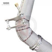Tuyaux de descente à haut débit en acier inoxydable SDO pour Maserati MC20 3.0T V6 2021-2026 avec bouclier thermique, échappements de course