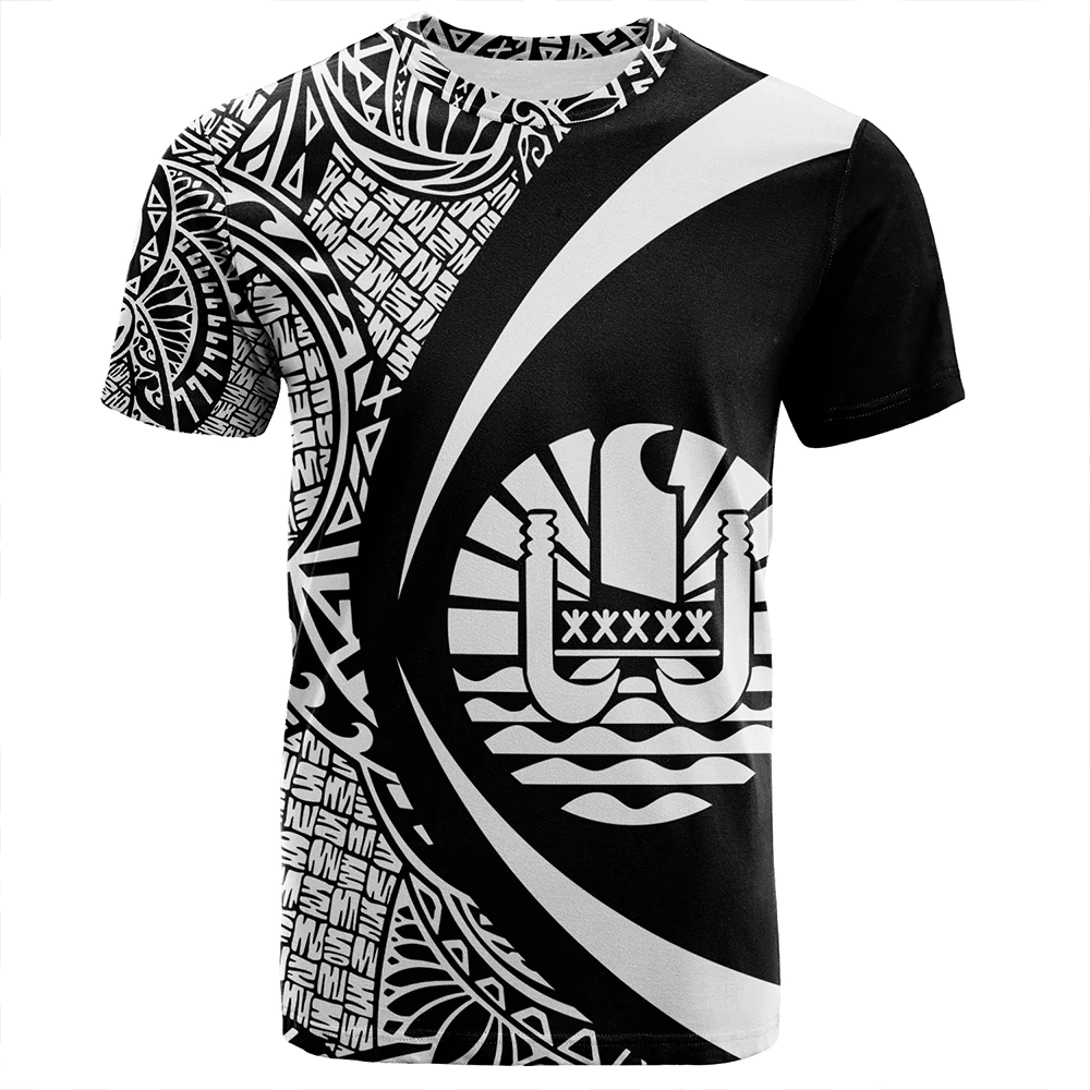 Shop High Quality Tahiti Flag French Polynesia T-shirt