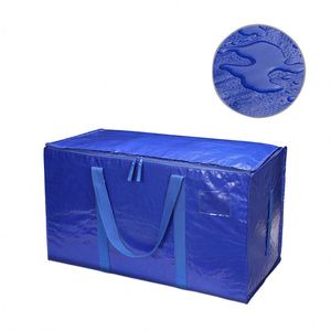 Sac de rangement imperméable et anti-poussière, grande capacité, tissé, pour le linge et les courses, idéal pour la maison et les vêtements - Product Image 2