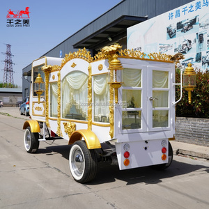 Carro Funebre di Lusso Personalizzato dal Produttore per Processione Funebre, Furgone Mortuario Nero per Servizi Funebri in Vendita - Product Image 3