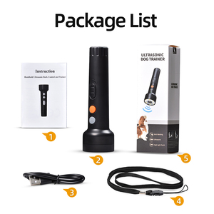 Dispositivo Antiabbaio a Ultrasuoni con 3 Modalità di Addestramento, Trainer Portatile per Cani, Deterrente per Abbaio - Product Image 4