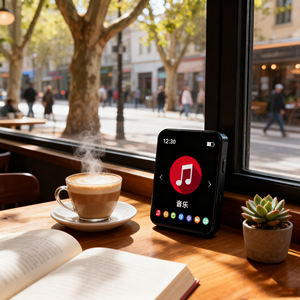 Lecteur de musique MP3/MP4 portable BT Écran tactile complet Lecture/Enregistrement vidéo Enregistreur vocal Navigation sur les images Radio FM intégrée - Product Image 4