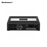 Amplificateur de voiture 4 canaux classe D avec processeur audio DSP 6 canaux, puce AKM japonaise, max 4x120W, égaliseur 31 bandes