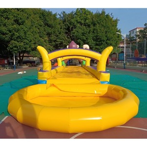 Tobogán Inflable Gigante de Gorila de la Selva con Piscina Extraíble, Equipo de Juego Acuático Comercial para Exteriores - Product Image 3