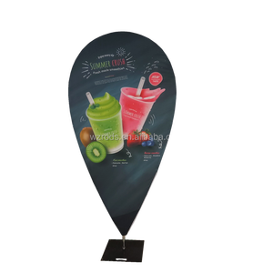 LOS BANERES PIN POINT, TAMBIÉN CONOCIDOS COMO BANERES DE BURBUJAS, SON BANERES DE SEÑALIZACIÓN PORTÁTILES GRANDES CON FORMA ESPECIAL, COMO UN MARCADOR DE LUGAR EN MAPAS - Product Image 5