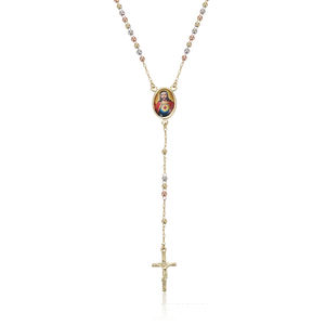 45175 Xuping gioielli di moda multicolore croce del rosario di <span class=keywords><strong>perline</strong></span> stile degli uomini immagine lunga del pendente della <span class=keywords><strong>collana</strong></span> - Product Image 1