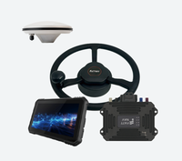 Système de direction automatique pour tracteur PointSky à base d'étoiles, navigation GPS RTK haute précision, étanche IP67, compatible 12V/24V, pour l'agriculture