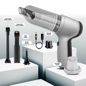 Drahtloses Laden Haushalts staubsauger 5000Pa Auto-Staubsauger 120W 2 in 1 geblasener kabel gebundener Hands taub sauger - Product Image 2