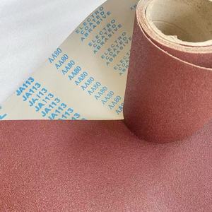 Rotolo di Tessuto Abrasivo Morbido 80% Cotone per Lucidatura del Legno, per Uso Manuale e Nastri Stretti - Product Image 6