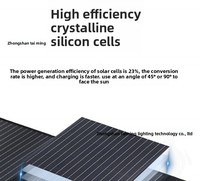 Panneau solaire pliable MK 100W en PET, 23% d'efficacité élevée, cellules monocristallines en silicium de 182 mm pour les applications d'alimentation en camping