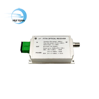 Bande passante de routeur de nœud actif 47-1008MHz récepteur de fibre optique CATV FTTH GPON WDM 1550nm IP TCP SDK POE GPRS 4G 3G GSM unique
