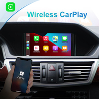 STWEI CarPlay Inalámbrico para Mercedes Benz Clase E W212 2009-2010 NTG 4.0, Car Play, Android Auto, Espejo, Cámara Trasera, Pantalla Táctil