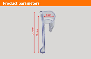 Portaetiquetas de Plástico para Estantes de <span class=keywords><strong>Supermercado</strong></span>, con Gancho Corto, Marca LAOHAMA - Product Image 3