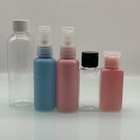 Vente en gros de bouteilles à pompe en mousse de plastique transparent et rose pour les soins de la peau sérum pressage pour animaux de compagnie shampooing huile essentielle emballage de lotion
